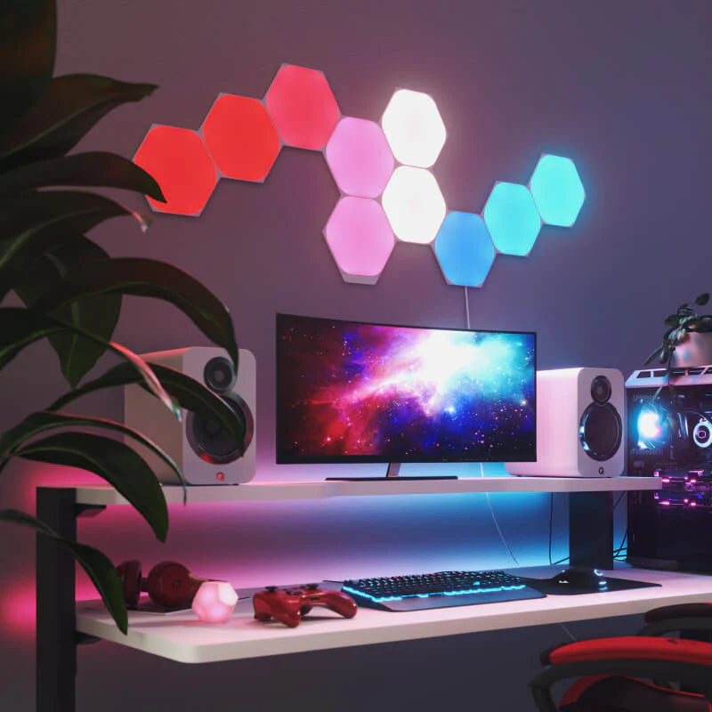 Nanoleaf - Shapes - Hex - White - 7 Pack
