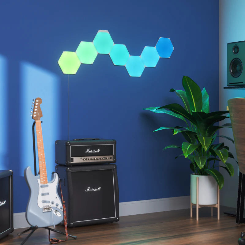 Nanoleaf - Shapes - Hex - White - 7 Pack