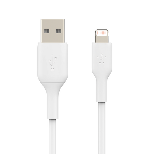 Belkin Cable PVC Lightning to USB-A Cable 3m White