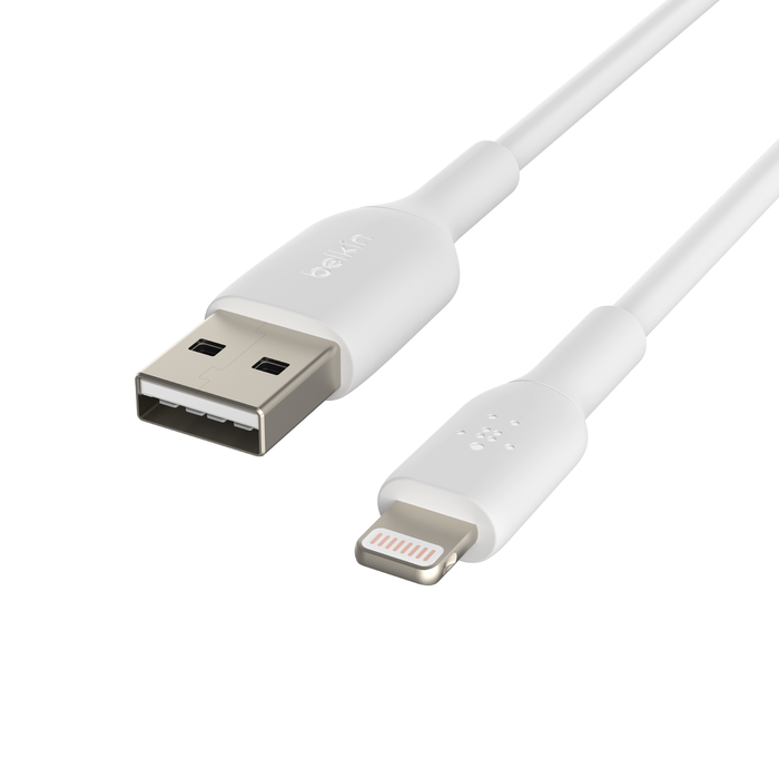 Belkin Cable PVC  Lightning to USB-A Cable 3m White
