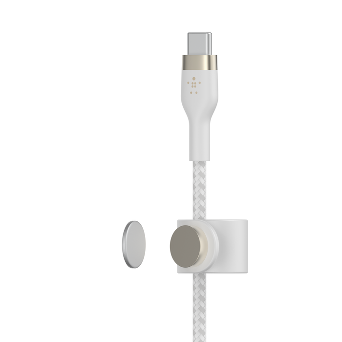Belkin Cable Pro Flex USB-C a Lightning Cable blanco (2 m)