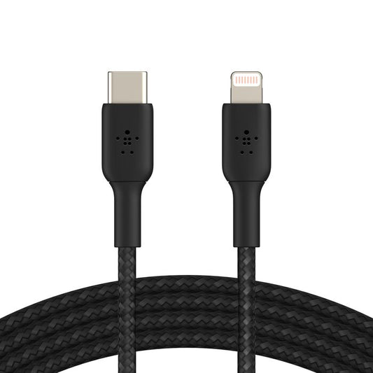 Belkin Boost Charge Braided USB-C to Lightning Cable 1M