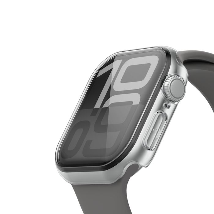 Protector de pantalla Belkin 2 en 1 TemperedCurve para Apple Watch Series 10 (42 mm/transparente)