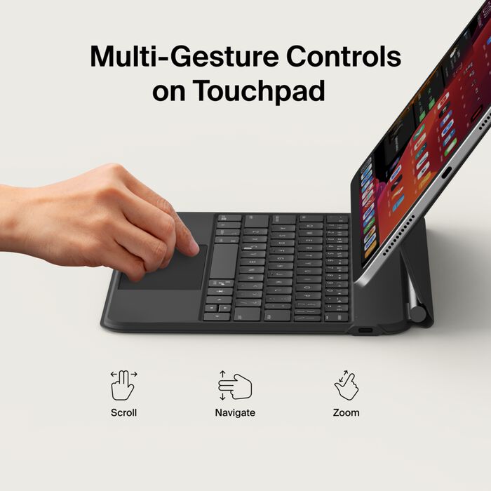Funda de teclado inglés Pro Belkin con soporte magnético para iPad de 10,9 (10 generación) inglés