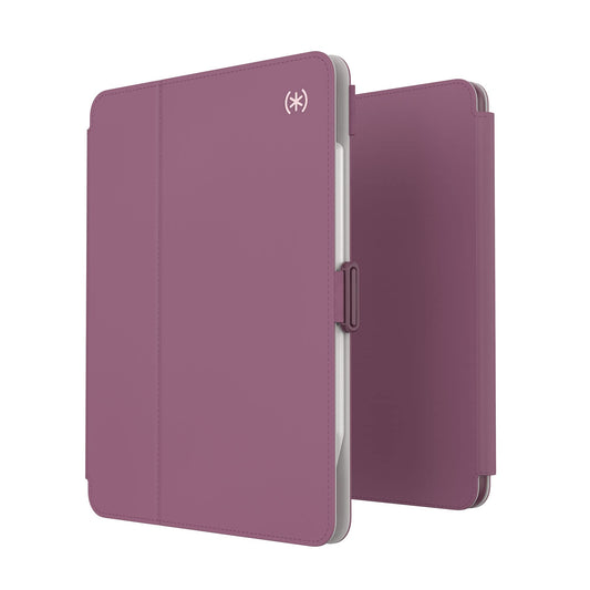 Speck Balance Folio Case with Microban para New iPad 10th - Plumberry/Crushed Purple/Crepe Pink