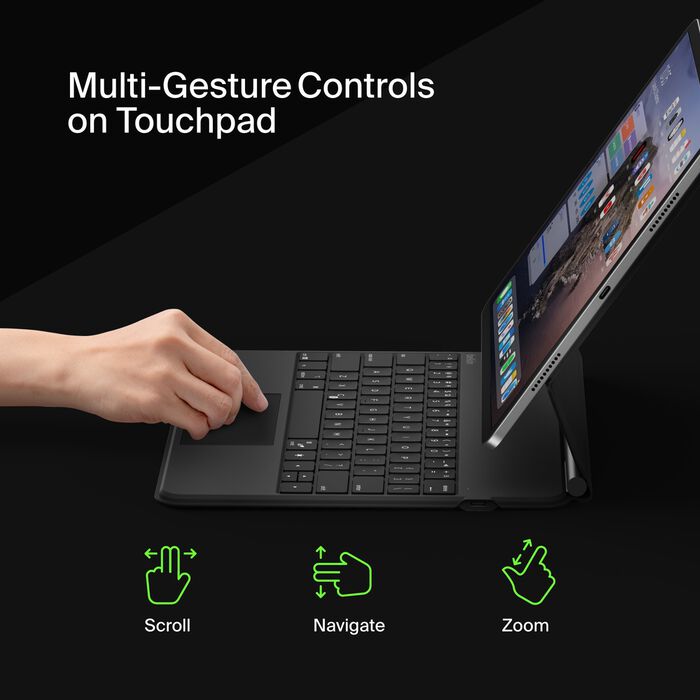 Belkin Pro Keyboard Case with Magnetic Stand for iPad Pro 13 M4