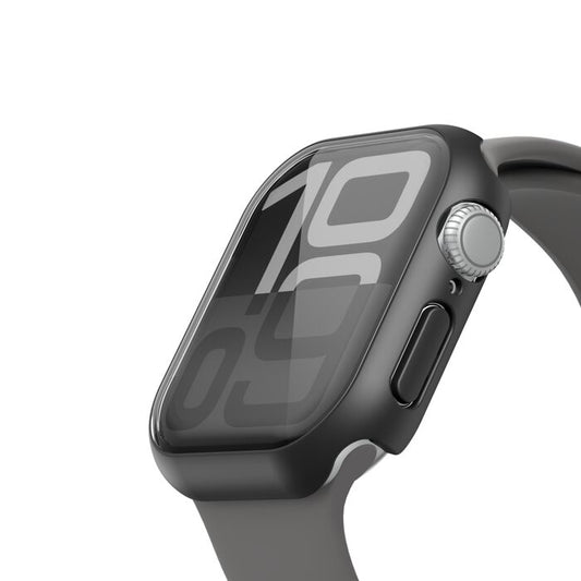 Protector de pantalla Belkin 2 en 1 TemperedCurve para Apple Watch Series 10 (42 mm/negro)