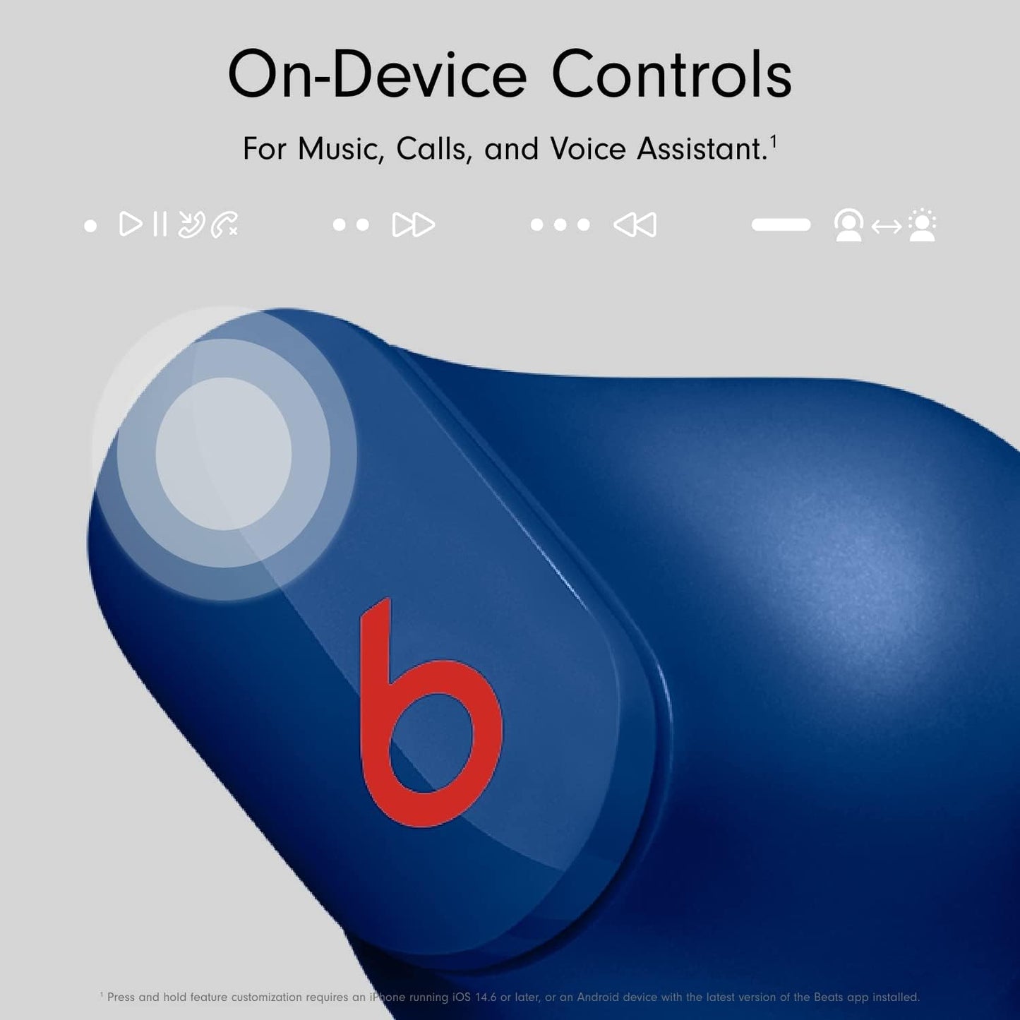 Apple Beats Studio Buds Ocean Blue – Auriculares de tapón True Wireless con cancelación de ruido