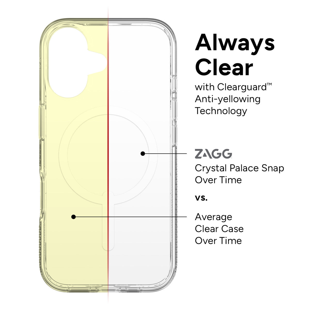 Zagg Cases Crystal Palace Snap iPhone 16 Plus