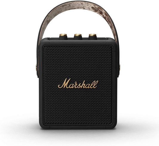 Marshall Stockwell II Bluetooth Speaker 120/230V - Black Brass