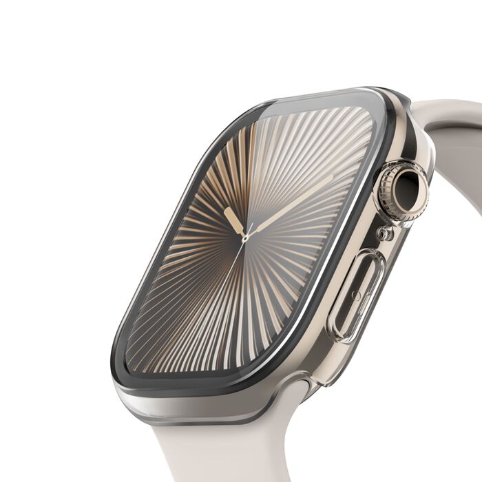 Protector de pantalla Belkin 2 en 1 TemperedCurve para Apple Watch Series 10 (46 mm/transparente)
