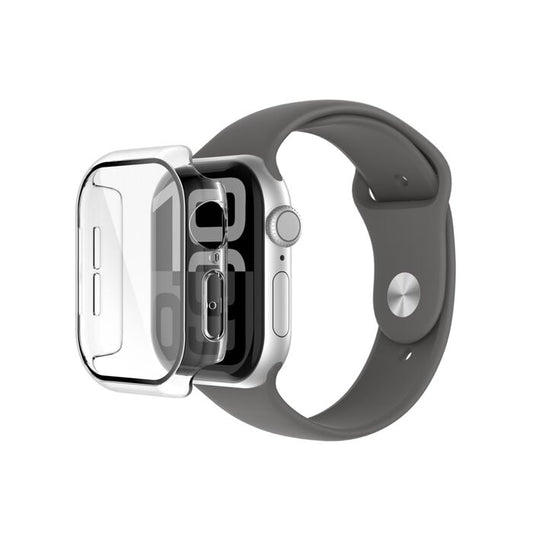 Protector de pantalla Belkin 2 en 1 TemperedCurve para Apple Watch Series 10 (42 mm/transparente)