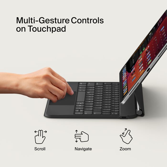 Belkin Pro Keyboard Case with Magnetic Stand for iPad Pro 11 M4