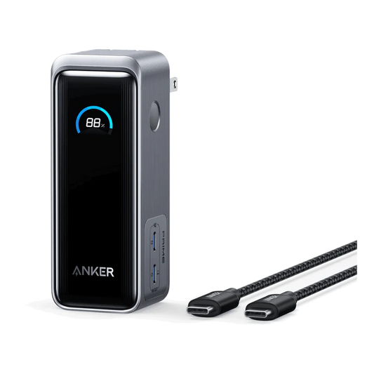 Anker Prime Power Bank 65W Fusion Built-In USB-C Cable