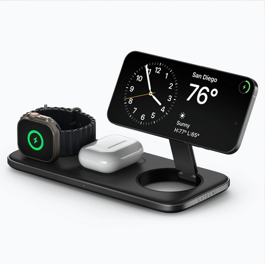 Satechi Qi2 Trio Wireless Charging Pad