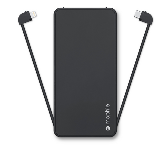 Mophie universal battery powerstation plus with cable 10,000 mah