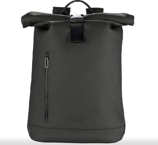 Tucano Gommo Roll-Top Backpack 15.6" Black