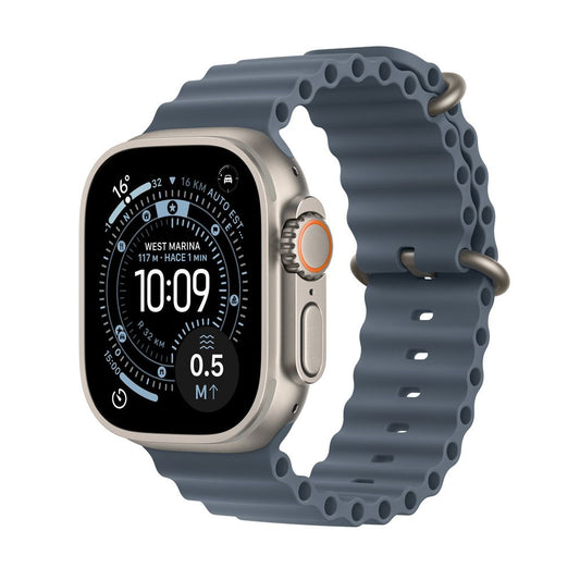 Apple_Watch_Ultra_3_49mm_LTE_Natural_Titanium_Ocean_Band_Anchor_Blue_SOS_PDP_Image_Position_1__MXES