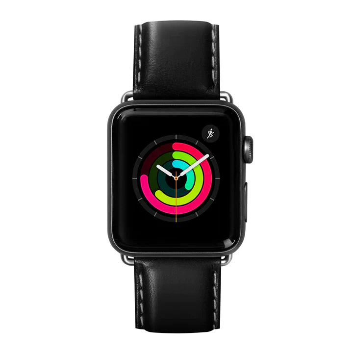 Laut Apple Watch Smooth Leather - Black