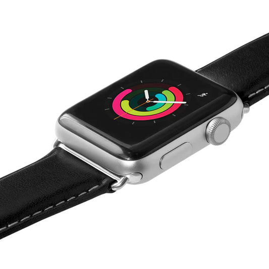 Laut Apple Watch Smooth Leather - Black