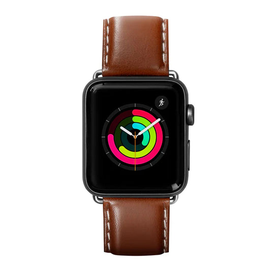 Laut Apple Watch Smooth Leather - Tobacco