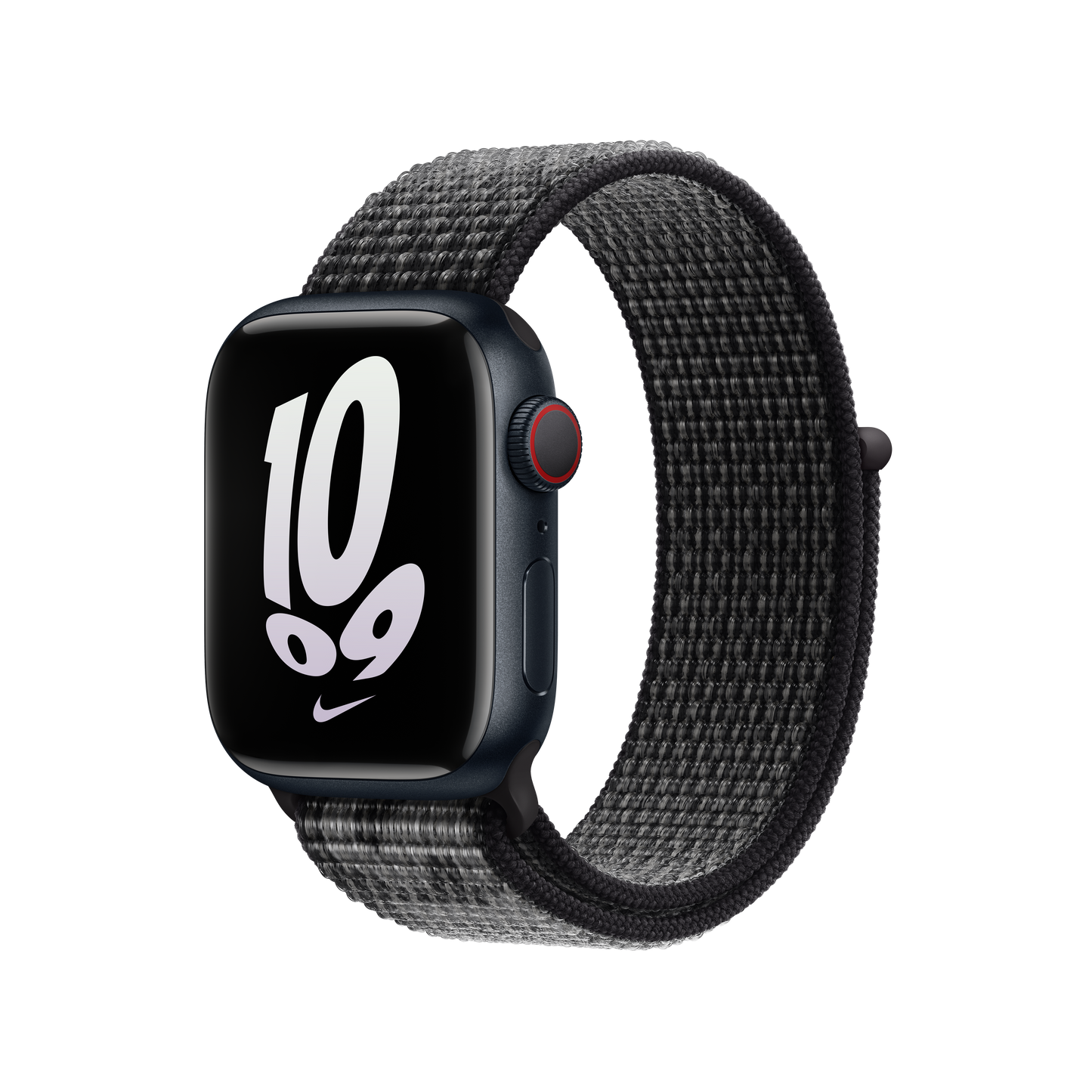 Correa loop deportiva Nike negra/blanco cumbre para caja de 41 mm