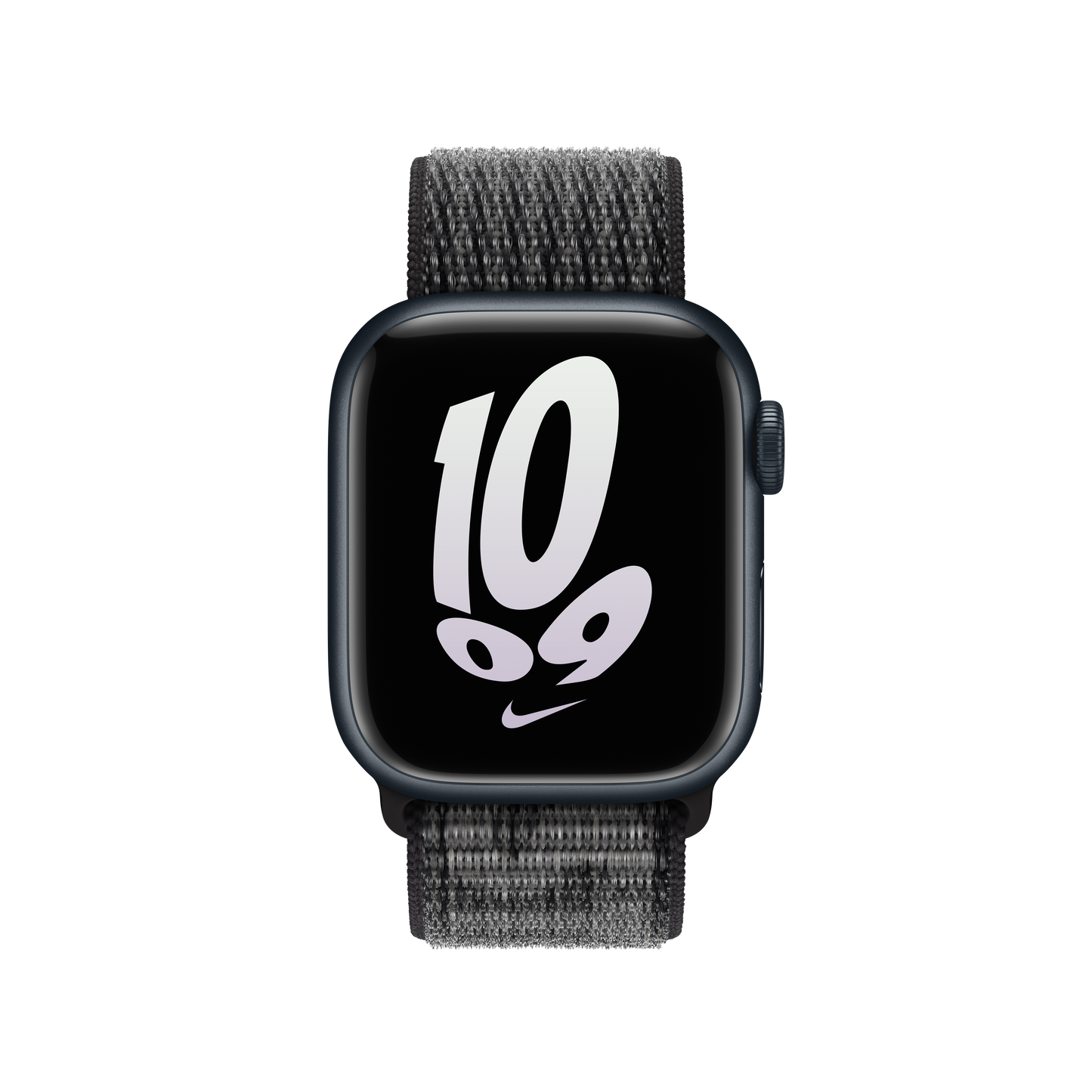 Correa loop deportiva Nike negra/blanco cumbre para caja de 41 mm