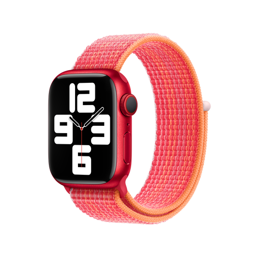 Correa loop deportiva (PRODUCT)RED para caja de 41 mm
