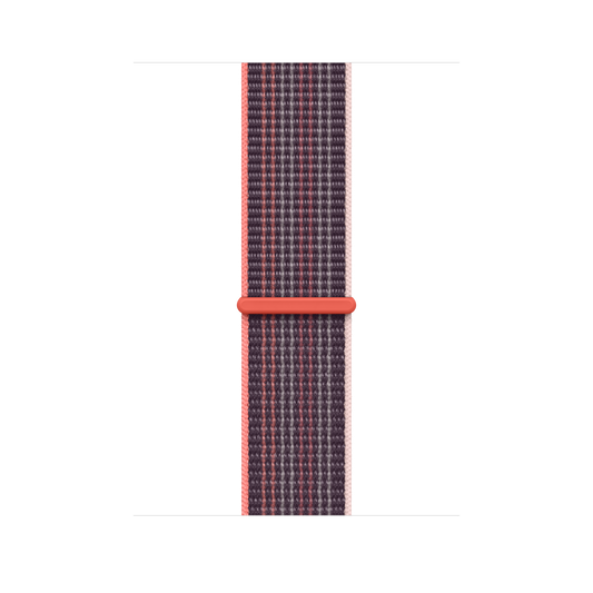 Correa loop deportiva morado intenso para caja de 45 mm