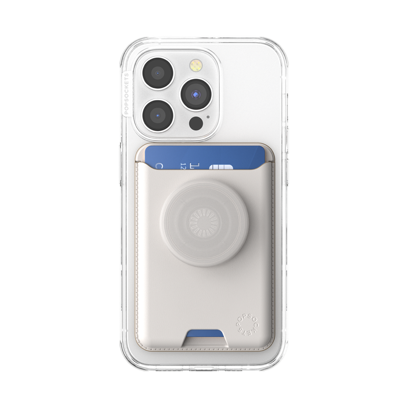 Popsockets Wallet + Magsafe Clear