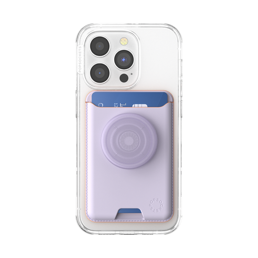 Popsockets wallet magsafe lavender