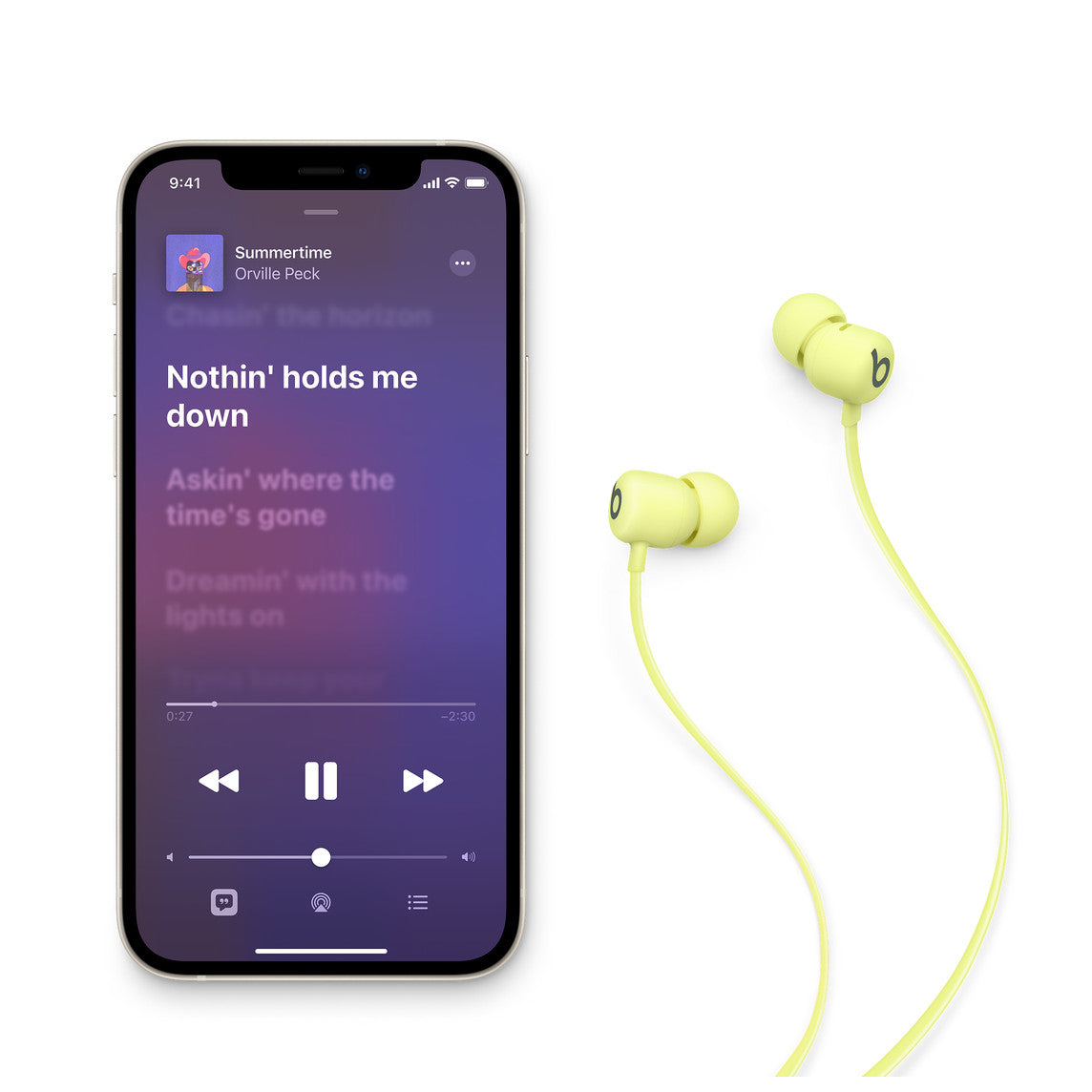 Apple Beats Flex – All-Day - Yuzu Yellow