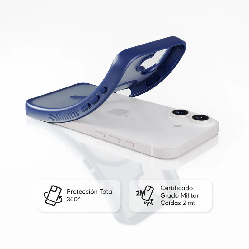 NCO SafeCase Lite con MagSafe Azul Navy para iPhone 16