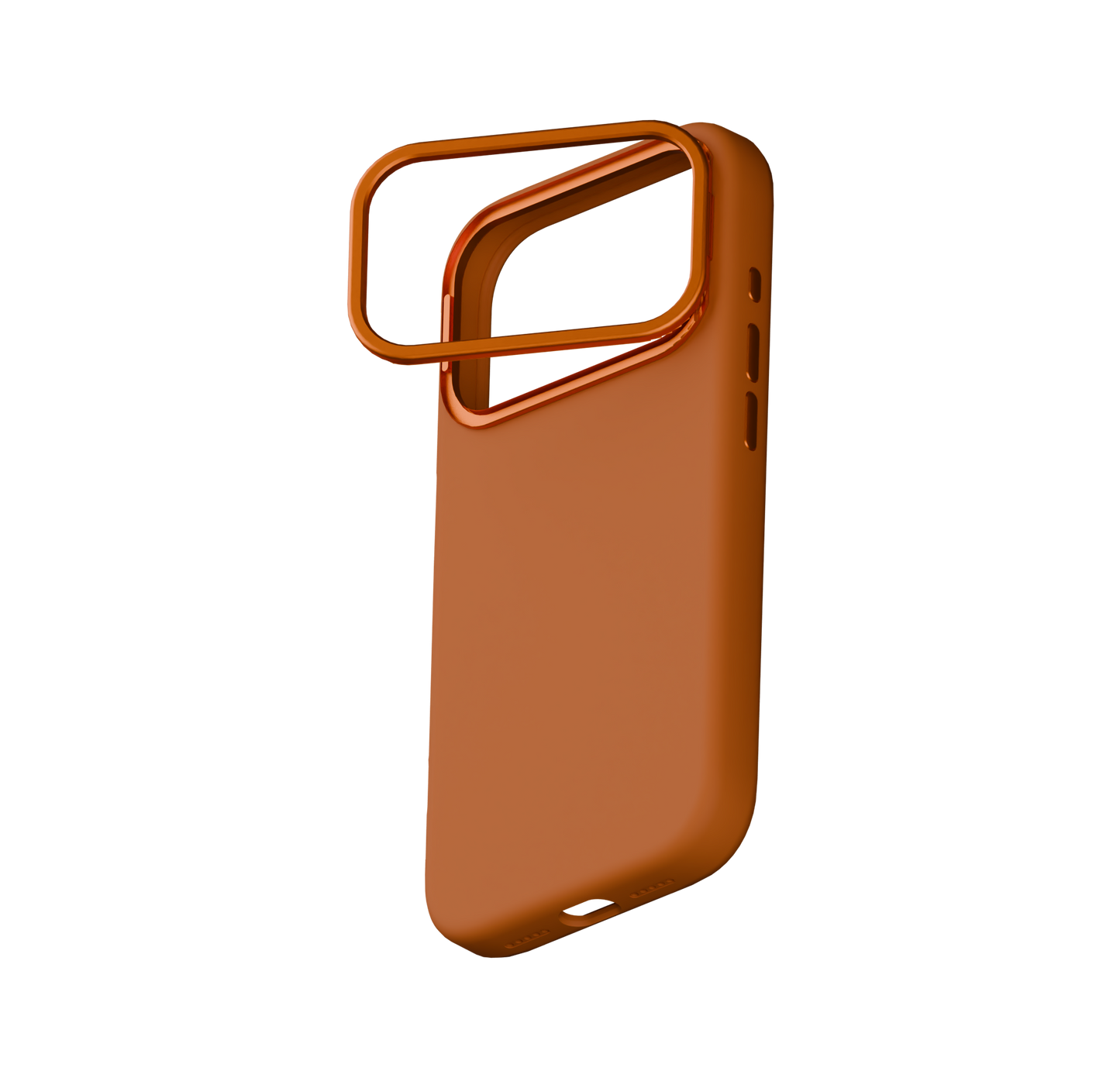 LOGiiX Vibrance Silicone Case for iPhone 17 Pro - Orange