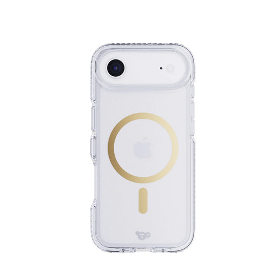 Tech21 EvoCrystal con MagSafe 17 Air Metallic Gold