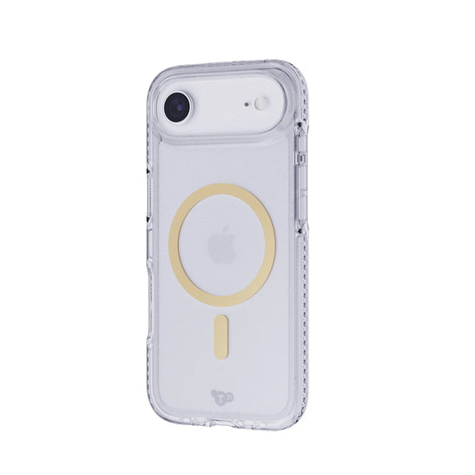 Tech21 EvoCrystal con MagSafe 17 Air Metallic Gold