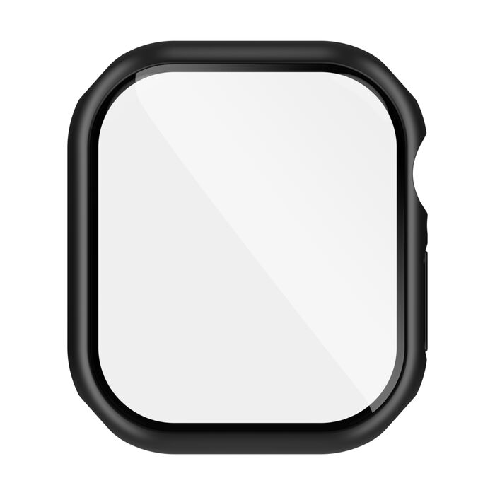 Protector de pantalla Belkin 2 en 1 TemperedCurve para Apple Watch Series 10 (42 mm/negro)