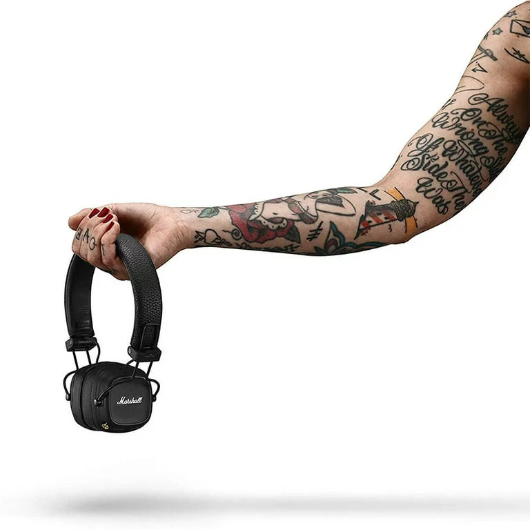 Marshall Major IV Bluetooth On Ear Headphones - Black