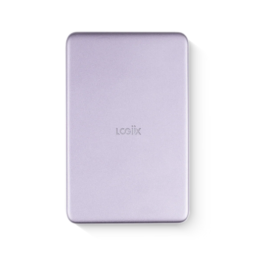 Logiix Piston Power 5000 mAh Slim Mag Lavander