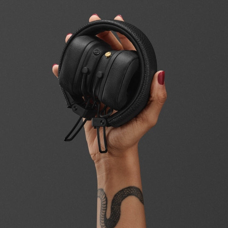 Marshall Major V Bluetooth On Ear Headphones - Black