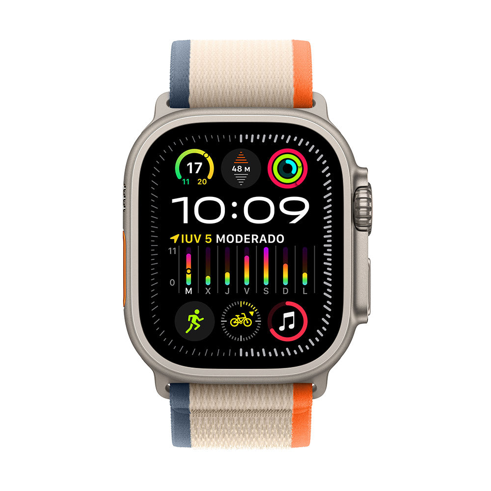 Apple Watch Ultra 2 GPS 49mm Titanium Orange/Beige Trail Loop