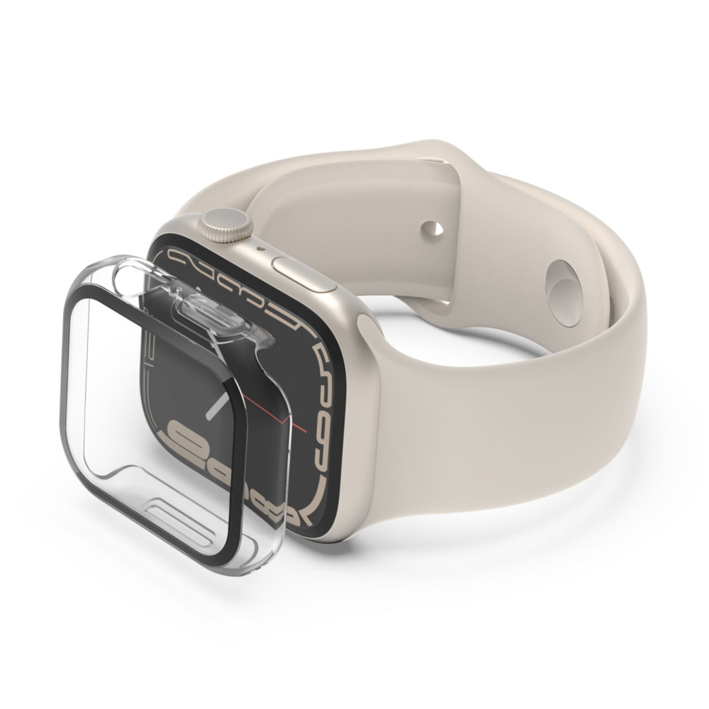 Belkin SF-V2 Tempered Glass Full 360 Apple Watch 45mm - Transparente