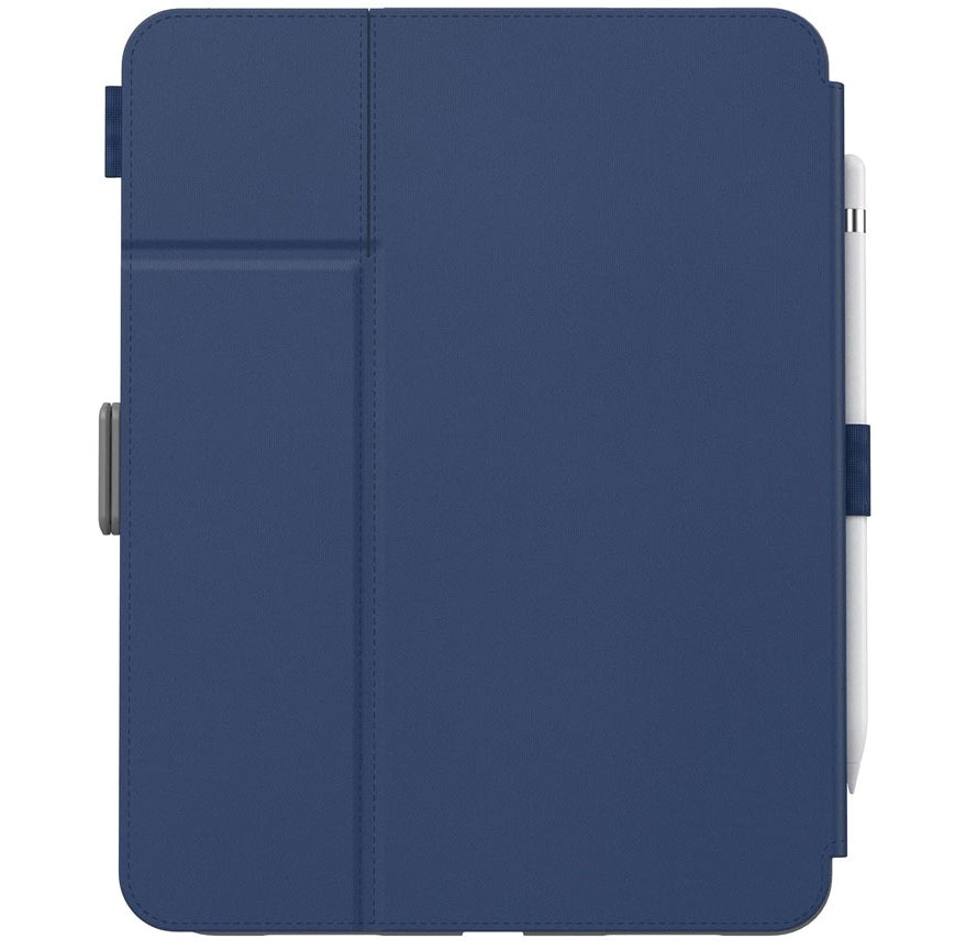 Speck Balance Folio Case with Microban para New iPad 10th - Arcadia Navy/Moody Grey