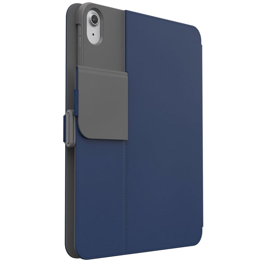 Speck Balance Folio Case with Microban para New iPad 10th - Arcadia Navy/Moody Grey