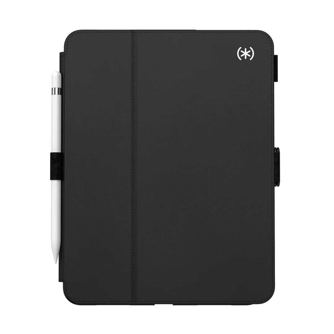 Speck Balance Folio Case with Microban para New iPad 10th - Black/Black/White