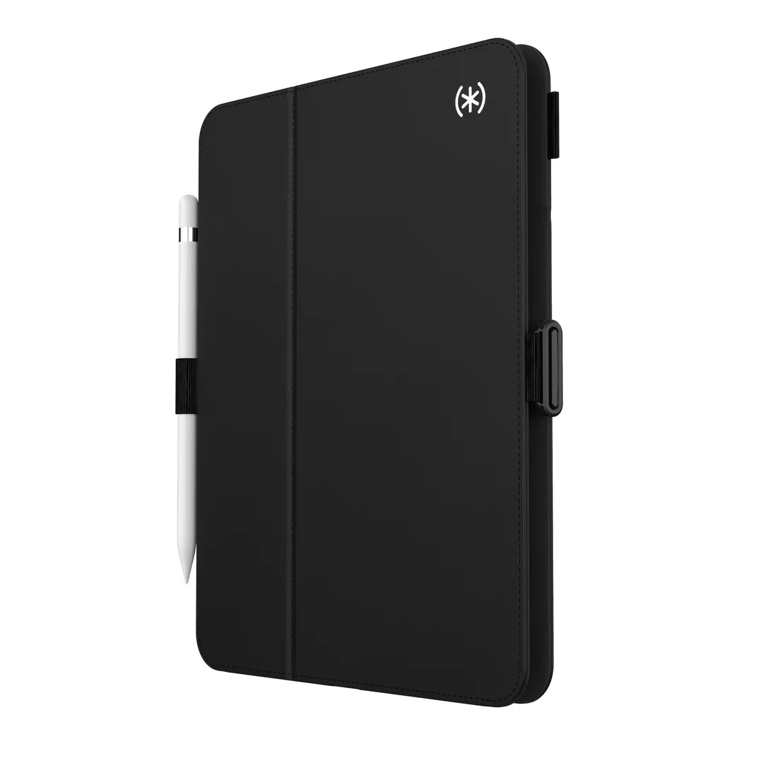 Speck Balance Folio Case with Microban para New iPad 10th - Black/Black/White