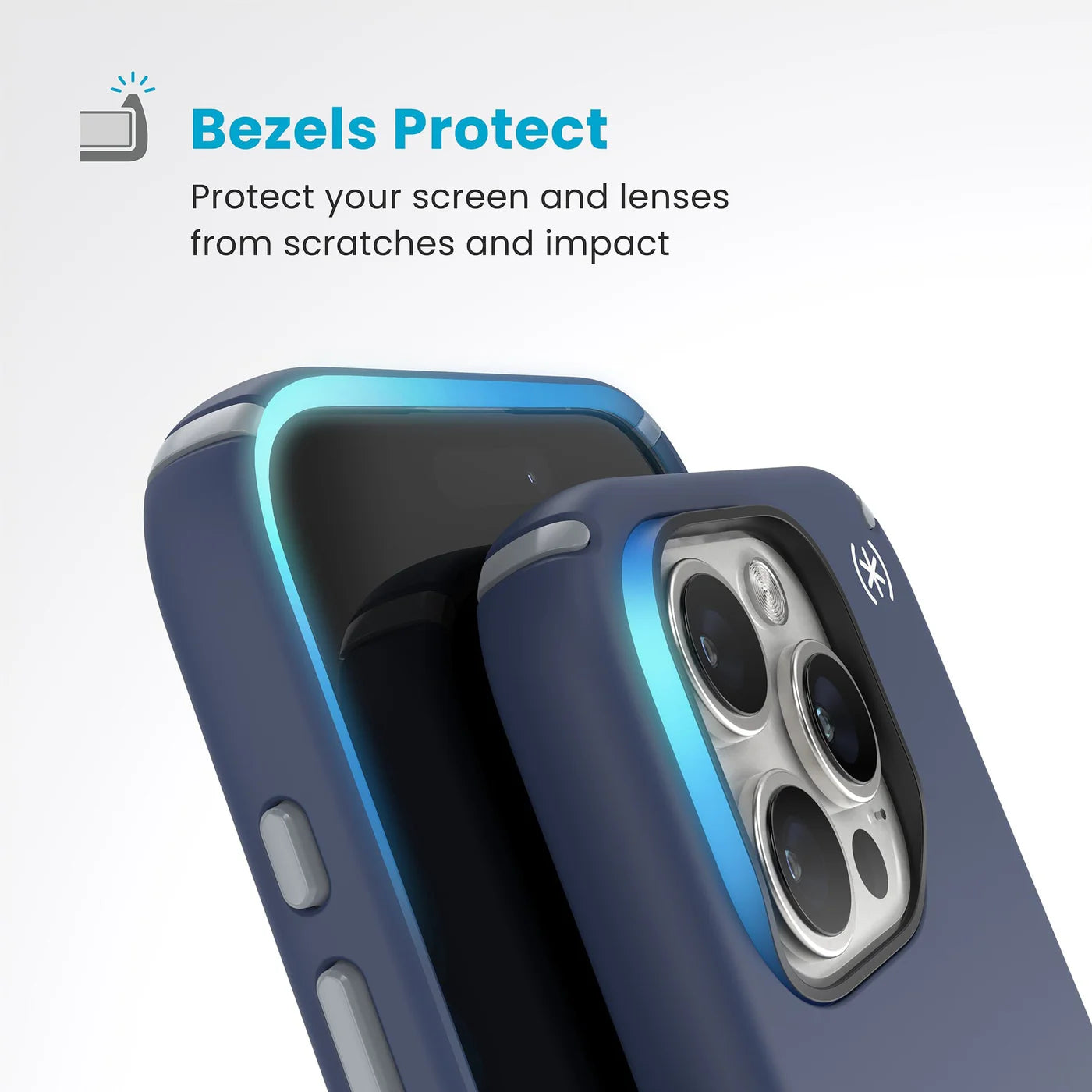 Speck Presidio2 Case con Magsafe para iPhone 16 Pro Azul
