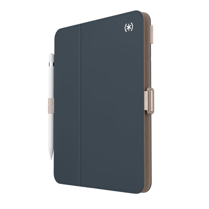 Speck Balance Folio Case with Microban para New iPad 10th - Almond Milk /Mocha/Charcoal