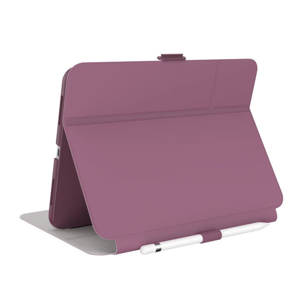 Speck Balance Folio Case with Microban para New iPad 10th - Plumberry/Crushed Purple/Crepe Pink