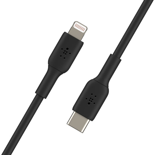 Belkin Cable de Carga USB-C to Lightning Cable (1m / 3.3ft) Black